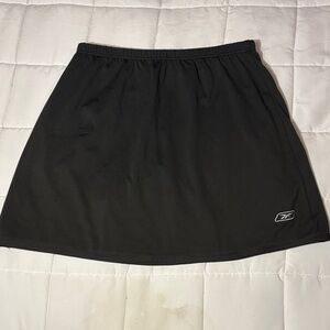 Reebok Play Dry Black Skort Tennis Golf Pickleball Activewear